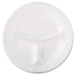 DCC10CPWQR - Dart Quiet Classic® Laminated Foam Plastic Plates