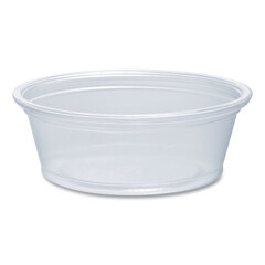 Dart Conex Complements Portion/Medicine Cups, 1.5 oz, Translucent, 125/Bag, 20 Bags/Carton