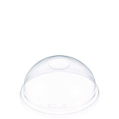 Dart Ultra Clear Dome Cold Cup Lids, Fits 16 oz to 24 oz Cups, PET, Clear, 1,000/Carton