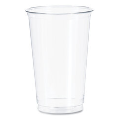 Solo Ultra Clear PETE Cold Cups, 20 oz, Clear, 50/Sleeve, 20 Sleeves/Carton