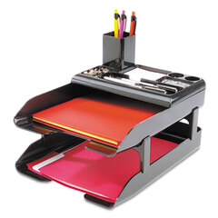 DEF583004 - deflect-o® Corporate Desk Tray Set