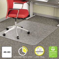DEFCM11442F - deflect-o® EconoMat® Chair Mat for Low Pile Carpeting