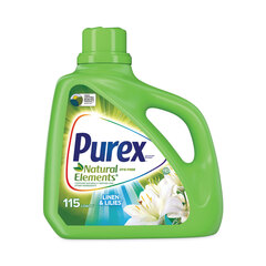 Dial Professional Ultra Natural Elements HE Liquid Detergent, Linen and Lilies, 150 oz Bottle