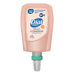 Dial Professional Antibacterial Foaming Hand Wash Refill for FIT Touch Free Dispenser, Original, 1 L, 3/Carton