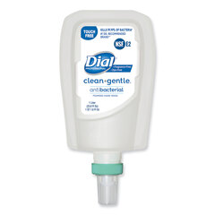 Dial Professional Clean+Gentle Antibacterial Foaming Hand Wash Refill for FIT Touch Free Dispenser, Fragrance Free, 1 L, 3/Carton