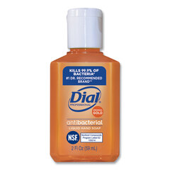 Dial Professional Gold Antibacterial Liquid Hand Soap, Floral, 2 oz, 144/Carton