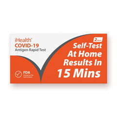 JEGTBN203246 - IHealth - At Home COVID-19 Antigen Rapid Self-Test 5 Pack (2 Tests per Pack)