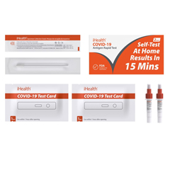 JEGSMN200105 - IHealth - At Home COVID-19 Antigen Rapid Self-Test (2 Tests)
