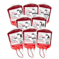 DIAIV058648 - SimLabSolutions - Simulated Blood Bag Variety Pack For Simulation, 8/PK