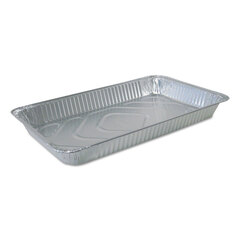 DPKFS780070 - Aluminum Steam Table Pans, 20 3/4w x 12 13/16d x 2 3/16h, Silver, 50/Carton