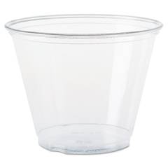 Solo 9 oz Ultra Clear Squat PET Cold Cup, TP9R (1,000 Count)