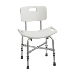 Drive Medical Bariatric Heavy Duty Bath Bench with Backrest