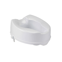 Drive Medical Raised Toilet Seat with Lock, Standard Seat, 6
