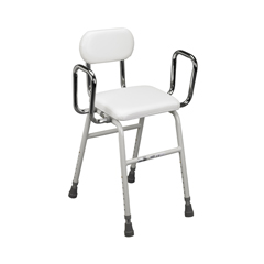 Drive Medical All-Purpose Stool with Adjustable Arms