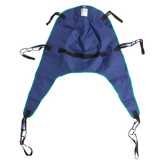 DRV13262M - Drive Medical - Divided Leg Patient Lift Sling with Headrest
