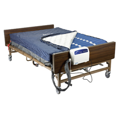 Drive Medical Med Aire Plus Bariatric Heavy Duty Low Air Loss Mattress Replacement System