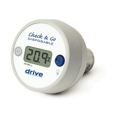 DRV18580 - Drive Medical - O2 Analyzer with 3 Digit LCD Display