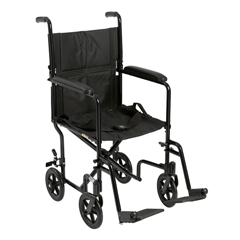 Drive Medical Lightweight Transport Wheelchair, 19