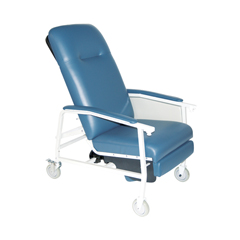 D574-BR - Drive Medical - 3 Position Geri Chair Recliner, Blue Ridge