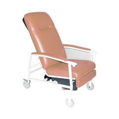 D574EW-R - Drive Medical - 3 Position Heavy Duty Bariatric Geri Chair Recliner, Rosewood