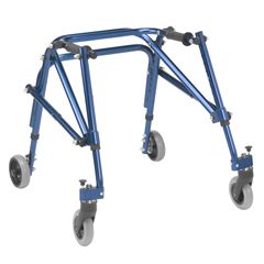 Drive Medical Nimbo 2G Lightweight Posterior Walker, Small,  Knight Blue