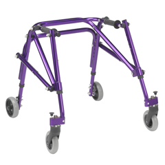 Drive Medical Nimbo 2G Lightweight Posterior Walker, Small, Wizard Purple