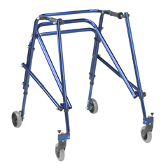 Drive Medical Nimbo 2G Lightweight Posterior Walker, Large,  Knight Blue