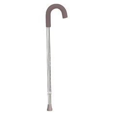 RTL10342 - Drive Medical - Aluminum Round Handle Cane with Foam Grip