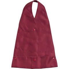 Drive Medical Adult Bib Scarf, Pink and Floral