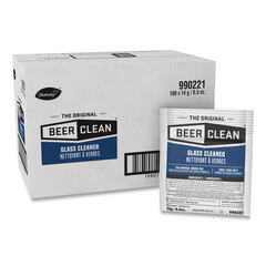 Diversey Beer Clean Glass Cleaner, Unscented, Powder, 1/2 oz. Packet