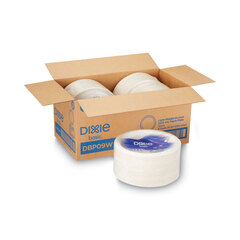 Dixie Paper Dinnerware, Plates, White, 8.5