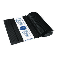 Dixie SmartStock Tri-Tower Dispensing System Cutlery, Sporks, Mediumweight, Plastic, Black, 40/Cartridge, 24 Cartridges/Carton