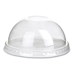 Eco-Products GreenStripe Renew and Comp Cold Cup Dome Lids, Fits 9 oz to 24 oz Cups, Clear, 100/Pack, 10 Packs/Carton