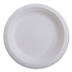Eco-Products Vanguard Renewable and Compostable Sugarcane Plates, 10