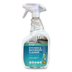 Earth Friendly Products Parsley Plus All-Purpose Kitchen & Bathroom Cleaner, 32 oz Spray Bottle