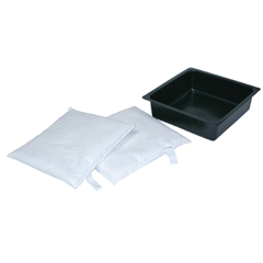 Sellars EverSoak White Cellulose 8.5 gal Absorbent Pillow - 10 in Width - 10 in Length - 99055 [PRICE is per CASE]