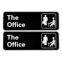 Excello Global Products The Office Indoor/Outdoor Wall Sign, 9