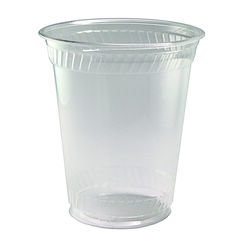 Fabri-Kal Kal-Clear PET Cold Drink Cups, 10 oz, Clear, 50/Bag, 20 Bags/Carton