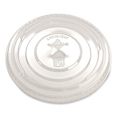 Fabri-Kal Greenware Cold Drink Lids, X-Slot, Fits 16 oz to 24 oz Cup, Clear, 1,000/Carton