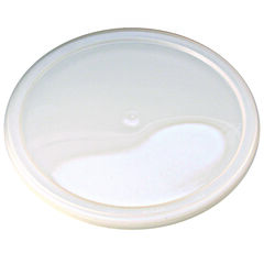 Fabri-Kal Pro Kal Polyethylene Flush Fill Round Deli Lids, 4.6