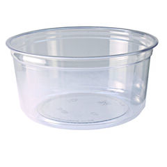 Fabri-Kal Recycleware Round Deli Container, 12 oz, 4.6