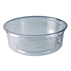 Fabri-Kal Recycleware Round Deli Container, 8 oz, 4.6