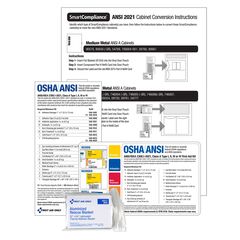 First Aid Only Smart Compliance A 2021 Conversion Kit, 11 Pieces