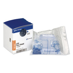 First Aid Only SmartCompliance CPR Face Shield and Breathing Barrier, Plastic, One Size Fits All