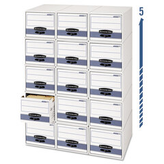 FEL00302 - Bankers Box® STOR/DRAWER® STEEL PLUS™ Extra Space-Savings Storage Drawers