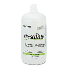 FND3200045500EA - Fendall Eye Wash Saline Solution Bottle Refill, 32-oz