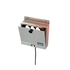 Fabrication Enterprises 8 Ounce Gel Warmer, 3 Bottle Capacity, Tm-1 Table Mounted