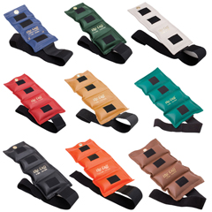 Fabrication Enterprises The Cuff Original Ankle and Wrist Weight, 9 Piece Set (1 each: 1, 1.5, 2, 2.5, 3, 4, 5, 7.5, 10 lb.)