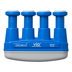 Fabrication Enterprises CanDo&reg; Via&reg; Hand Exerciser - Blue, Heavy - Finger ( 5.5 lb) / Hand (22.0 lb)