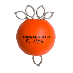 Fabrication Enterprises Handmaster Plus Hand Exerciser - Orange, Strength Training